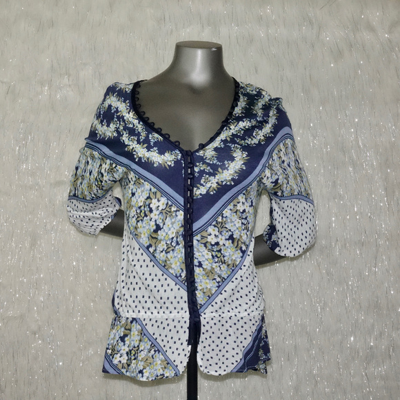 Anthropologie | Deletta Button Down Blouse XS - Picture 2 of 6